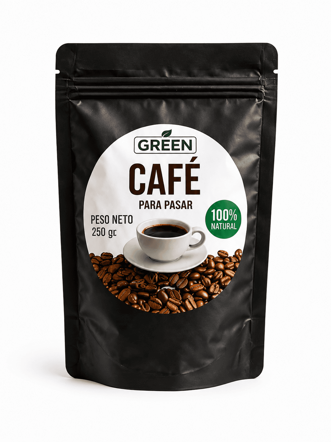 CAFÉ PARA PASAR DE 250 G