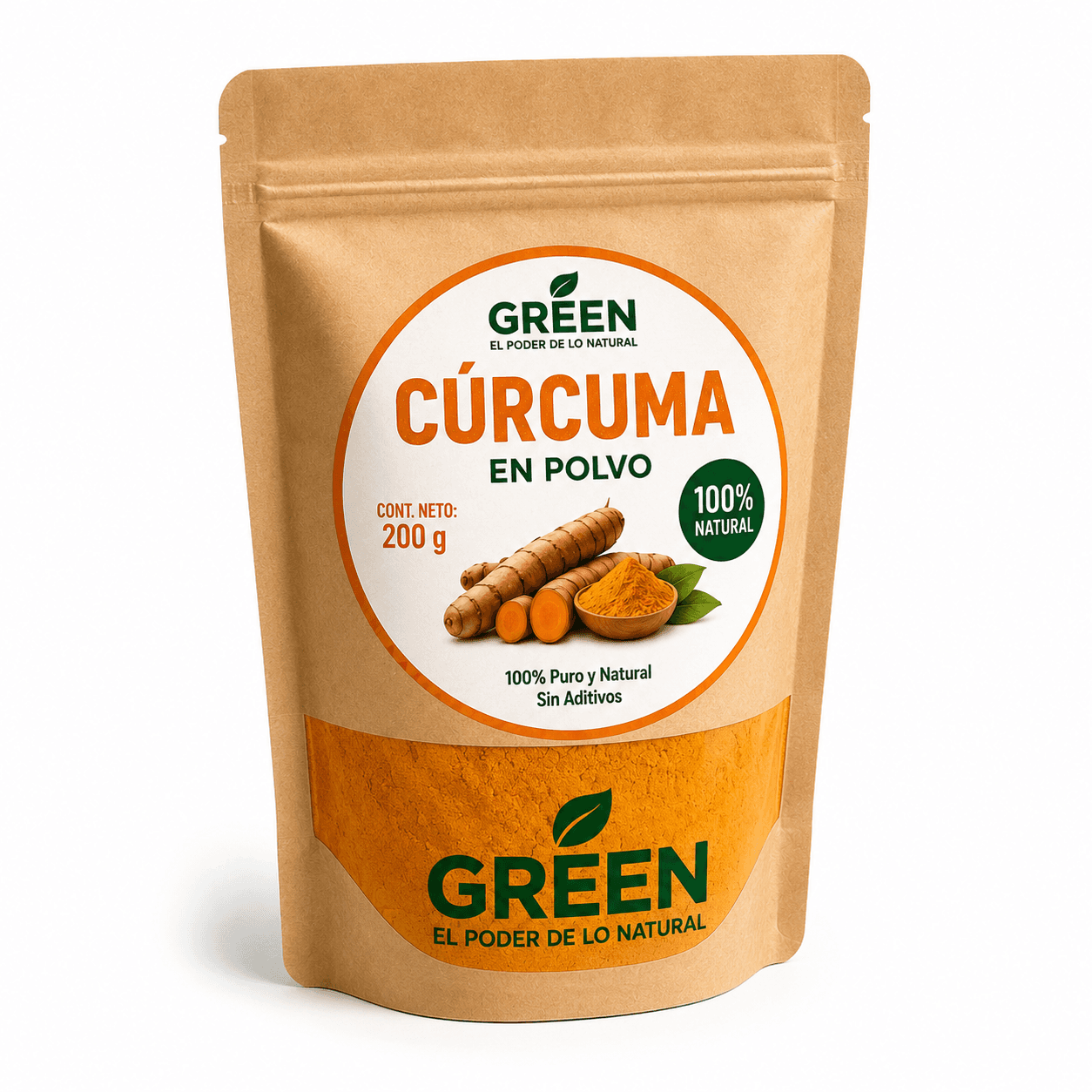 CÚRCUMA EN POLVO CON PIMIENTA DE 250 G