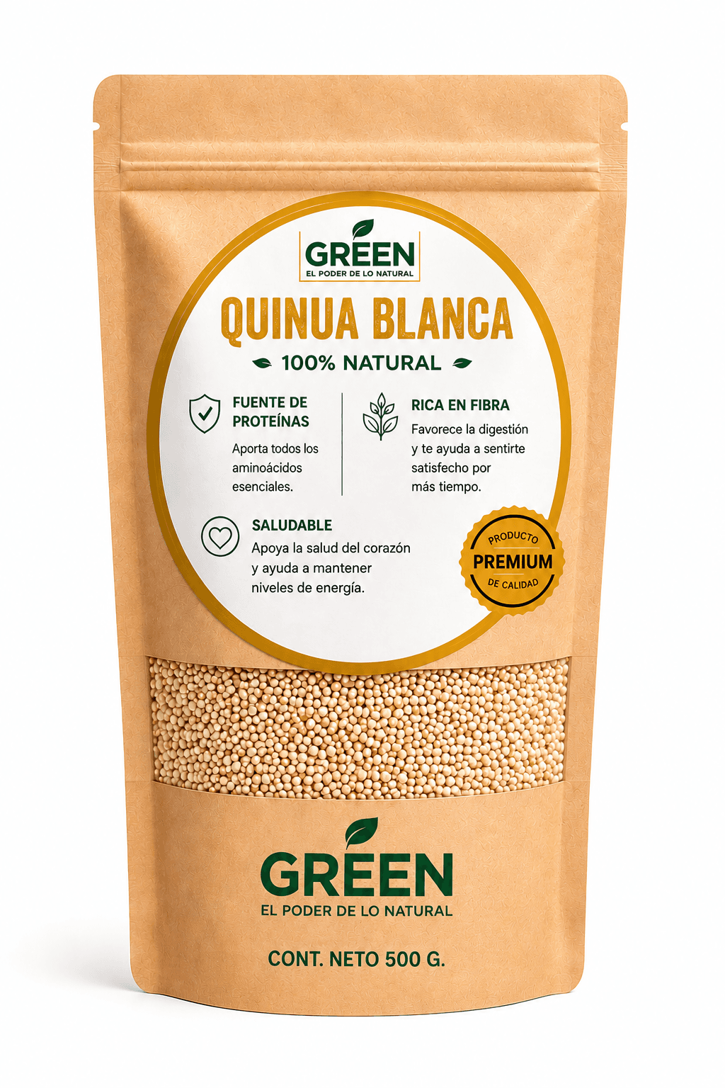 QUINUA BLANCA SELECCIÓN DE 500 G