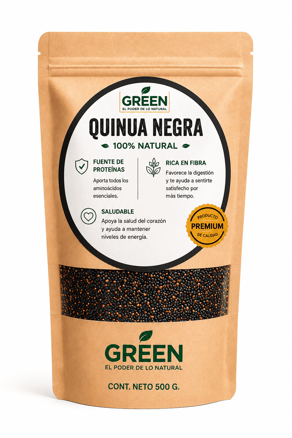 QUINUA NEGRA SELECCIÓN DE 500 G