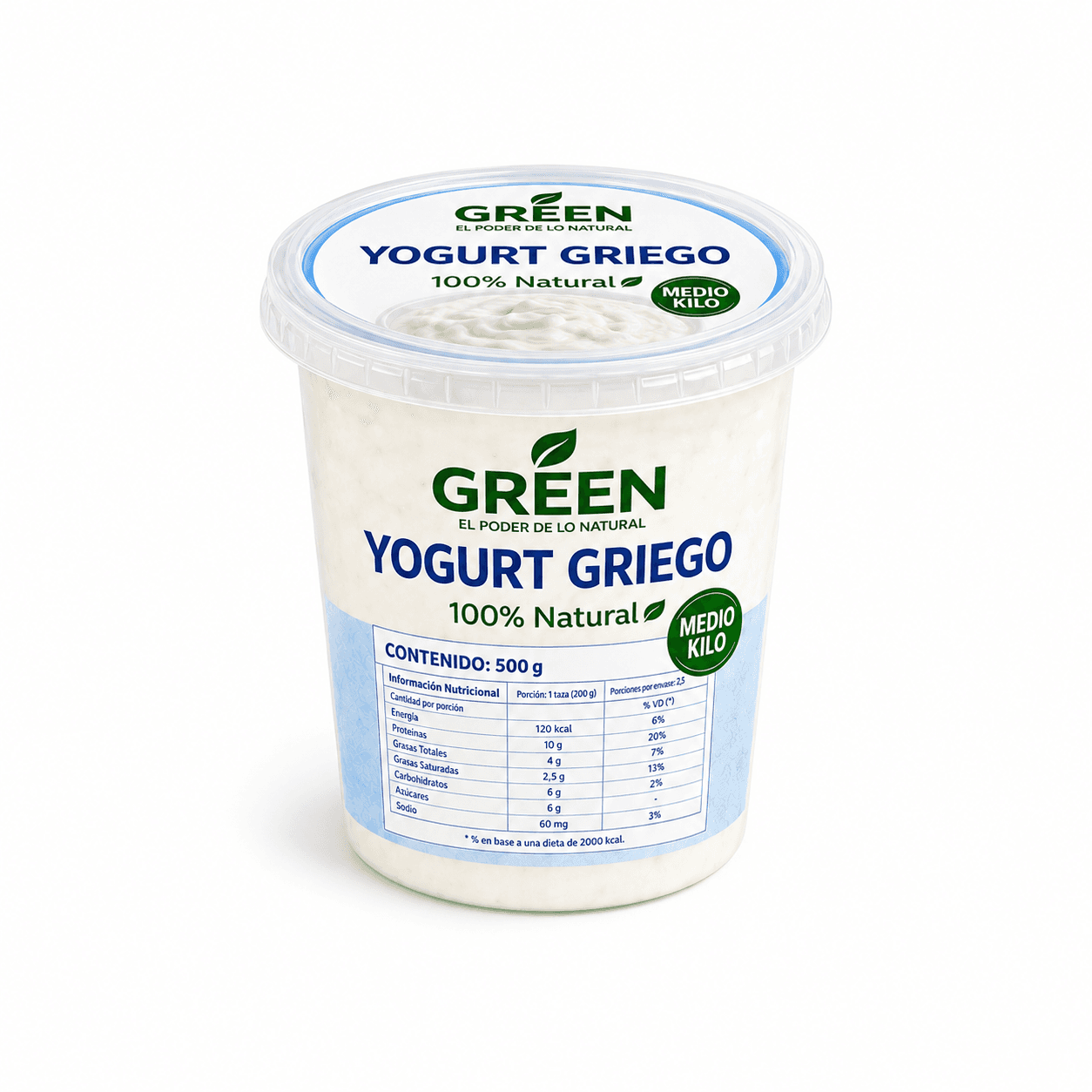 YOGURT GRIEGO DE 1/2 LITRO