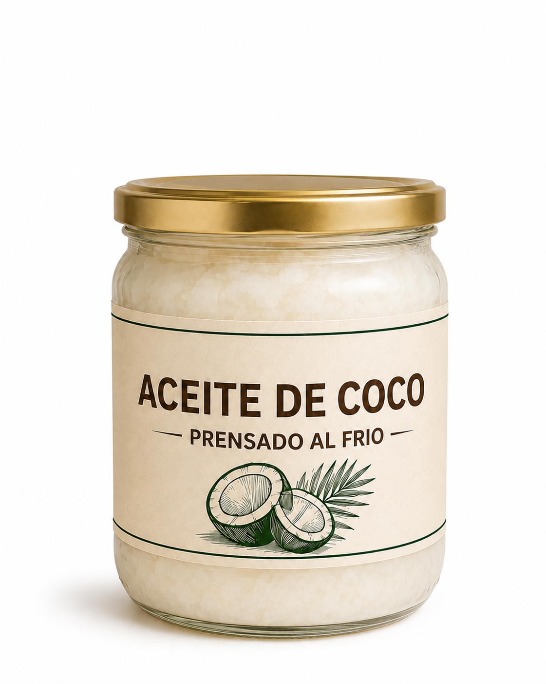 ACEITE DE COCO PRENSADO AL FRÍO DE 200 G